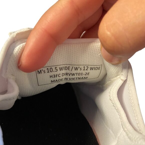 Kizik men’s Irvine White lace sneaker low‎ top 10.5 WIDE - Picture 7 of 8